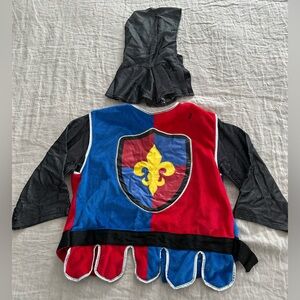 MELISSA & DOUG Kids Child’s Size 3-6 KNIGHT Red & Blue Halloween Costume